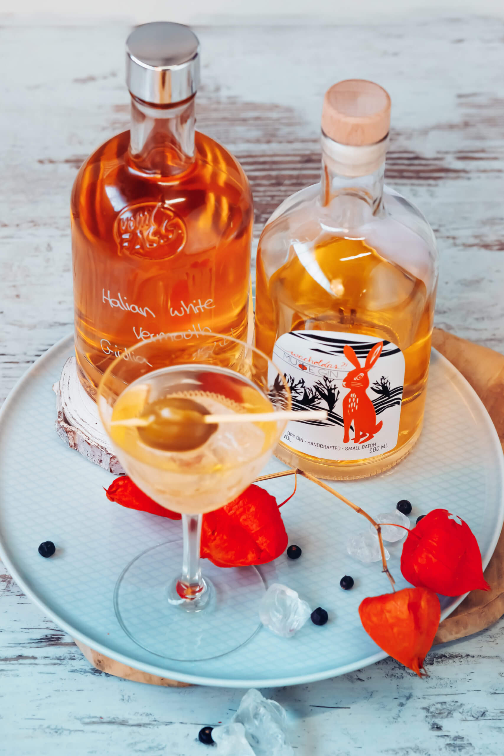 Kleine Geschichte des Gin 4 Murre Gin Martini mit Italian White Vermouth by vomFASS